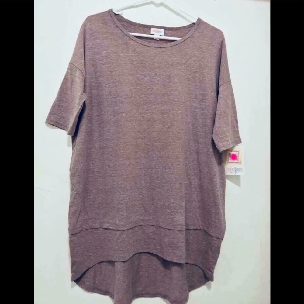 NWT LuLaRoe heathered lilac Irma. Size XS.